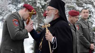 Освештан богослужбени простор у Специјалној бригади