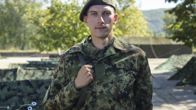 Soldier Andrija Jovanović