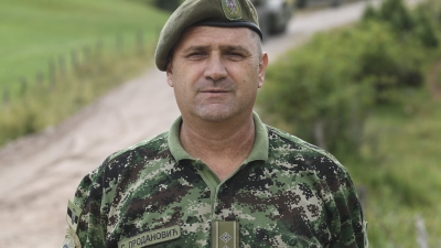 Lt. Colonel Slavko Prodanović, 2nd Army Brigade