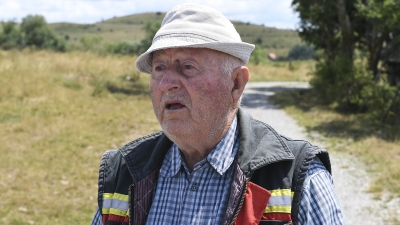 Blažimir Marković, a resident of Buđevo