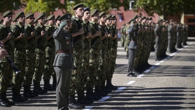 Ceremonies Held on Occasion of Taking Military Oath